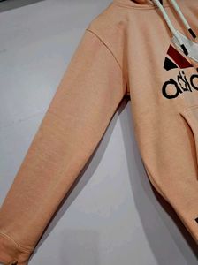 💮Peach Adidas Hoodie