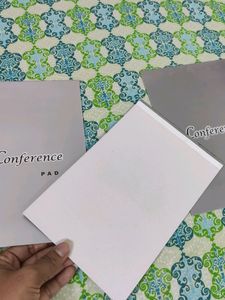 Conference Notepads - 30pages Each (Pack Of 3)
