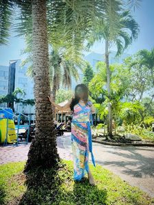Swimsuit with sarong