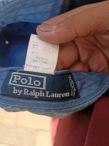 Blue Polo Ralph Lauren Cap