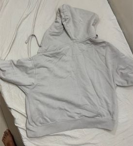 Comfortable Grey Zip-Up Yeezy Hoodie