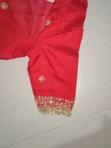 RED ELEGANT BLOUSE