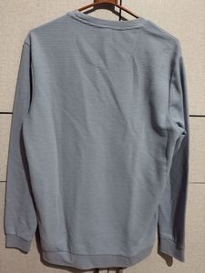 Studio M Blue Textured Knit Sweater