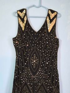 Sparkling Sequin Flapper Dress