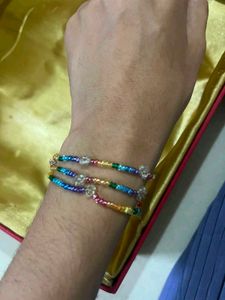 Rainbow Beaded Bracelets
