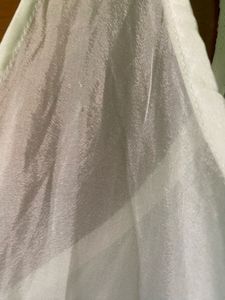 Sheer White Racerback Tank Top