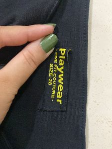 High Waist Black Shorts