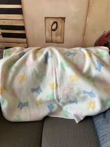 Baby Blanket with Animal Print