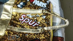Sparkly Gold Sequin Handbag**free delivery **