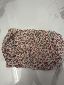 Floral Print  Tube Top