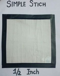 4 Basic Stiches 6x6 Inch