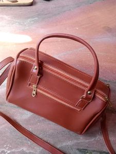 Chic Red Handbag