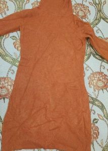 Cozy Turtleneck Sweater Dress