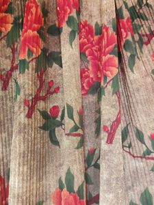 Boho Floral Print Maxi Skirt