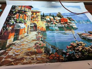 Picturesque Coastal Painting