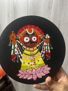Hand-painted Jagannath Idol Art