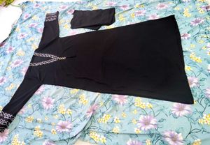 Elegant Black Abaya with dupatta ❤️🥰