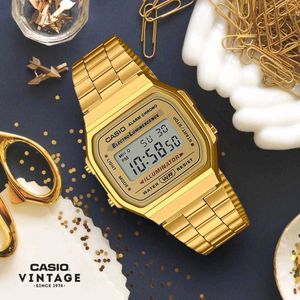 Casio Vintage Gold Digital Watch