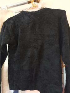 Girls Black Sweater