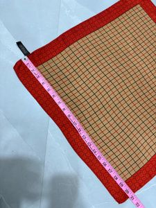 Coach plaid Silk 💯 Scarf