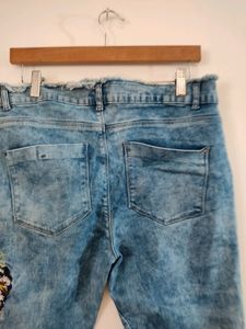 Ginger Blue Skirt Skinny Jeans ( Women)