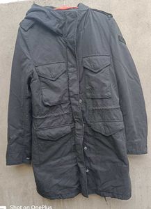 brand name is DIESEL OG Men's Hooded Parka Jacket