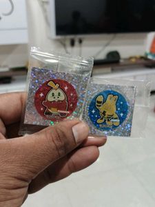 Pokemon Shiny Stickers - 2 Pack