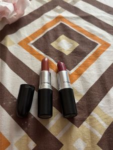 MAC Lipsticks-smoked almonds &amp; plump full