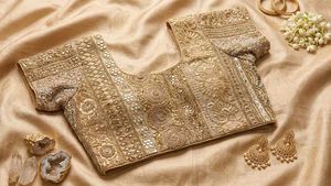 New Exquisite Embroidered Ethnic Blouse