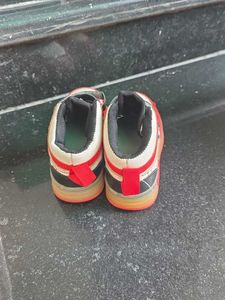 Kids' Red &amp; White Sneakers