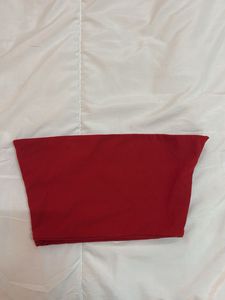 Red Tube Top - Stylish Basic
