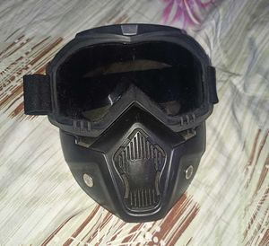 Mask for bike and portonics ruffpad 12