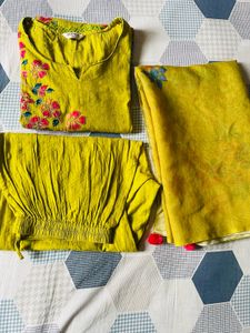 purchased from shoppers stop Vibrant Embroidered K