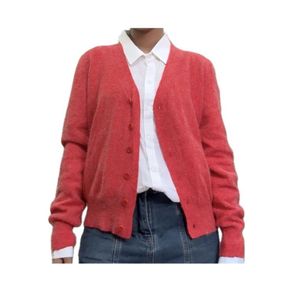 Cozy Coral Cardigan