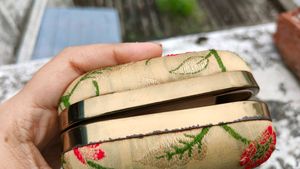 Set Of 2 banarasi Clutches Rusted