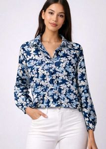 Woman Floral Shirt