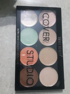 8 Colour Cover Studio Concealer Pallatte