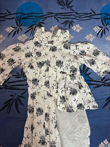 Floral Print Asymmetrical Dress