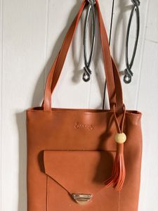 Chic Brown Tote Bag