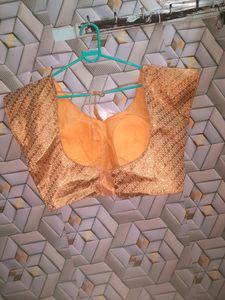 Golden Printed Blouse