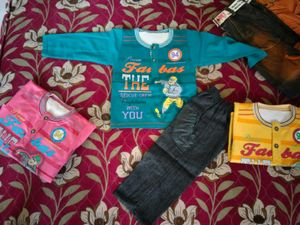 Boys Clothing Set - Fun Designs pack of 2