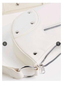 h&amp;m white sling bag