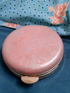 Sparkly Pink Round Clutch