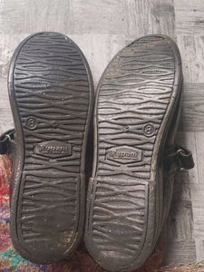 Black Mary Jane Style Shoes