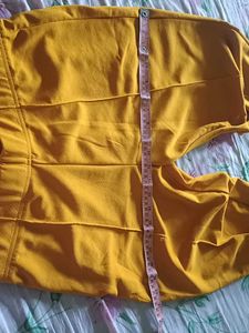 Mustard Yellow Wide Leg Pants