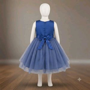 Sparkling🅰️ Blue Tulle Party Dress