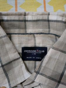Men's Casual Plaid Short-Sleeve Shirt