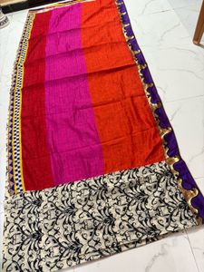 designer Cotten silk Ethnic Saree
