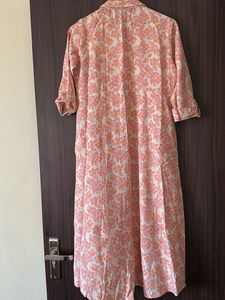 Floral Print Cotton Kurta