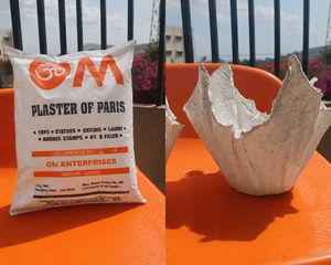 Plaster of Paris (1KG) For Crafting &amp; Crack Filler